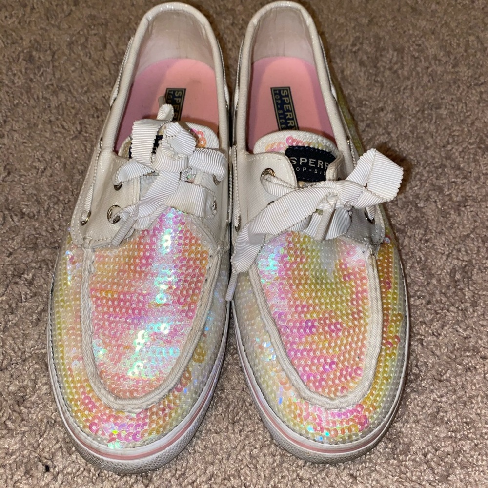 Sperry’s Sequin boat shoes